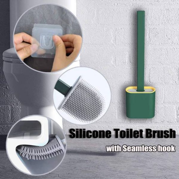 6396 silicon toilet brush